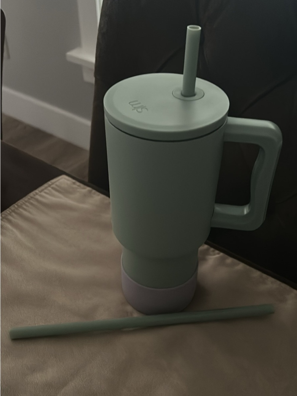 Simple Modern Mint & Lavender Insulated Travel Mug with Straw